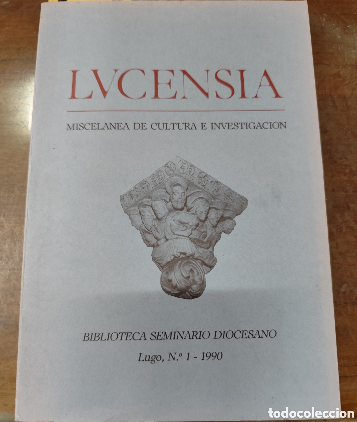books: LVCENSIA. Miscelanea de cultura e investigaci&oacute;n n&ordm; 1. Biblioteca Seminario Diocesano 1990. Galicia
