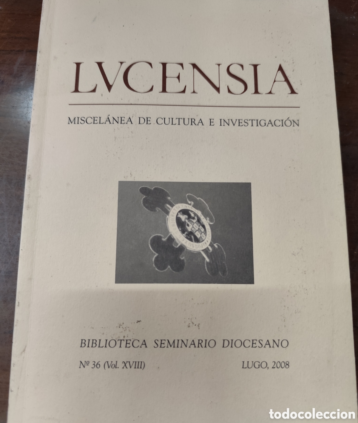 books: LVCENSIA. Miscelanea de cultura e investigaci&oacute;n n&ordm; 36. Biblioteca Seminario Diocesano 2008. Galicia