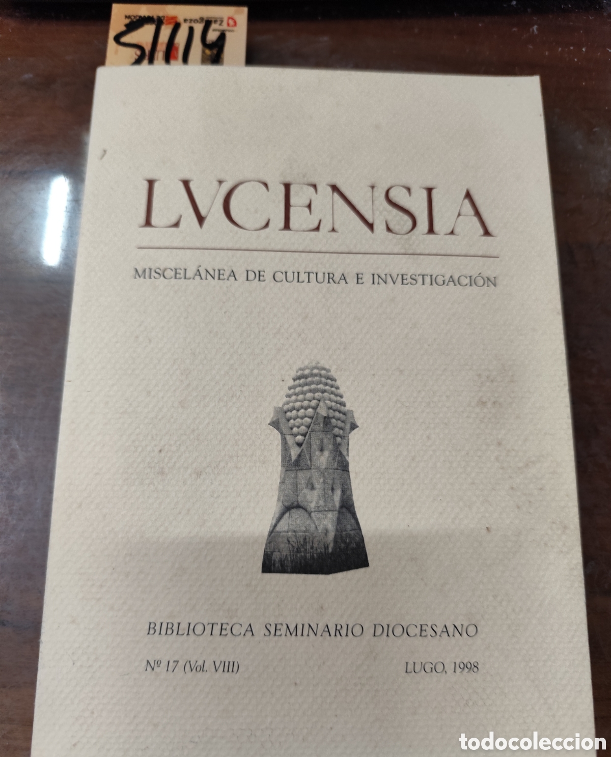 books: LVCENSIA. Miscelanea de cultura e investigaci&oacute;n n&ordm; 17. Biblioteca Seminario Diocesano 1998. Galicia
