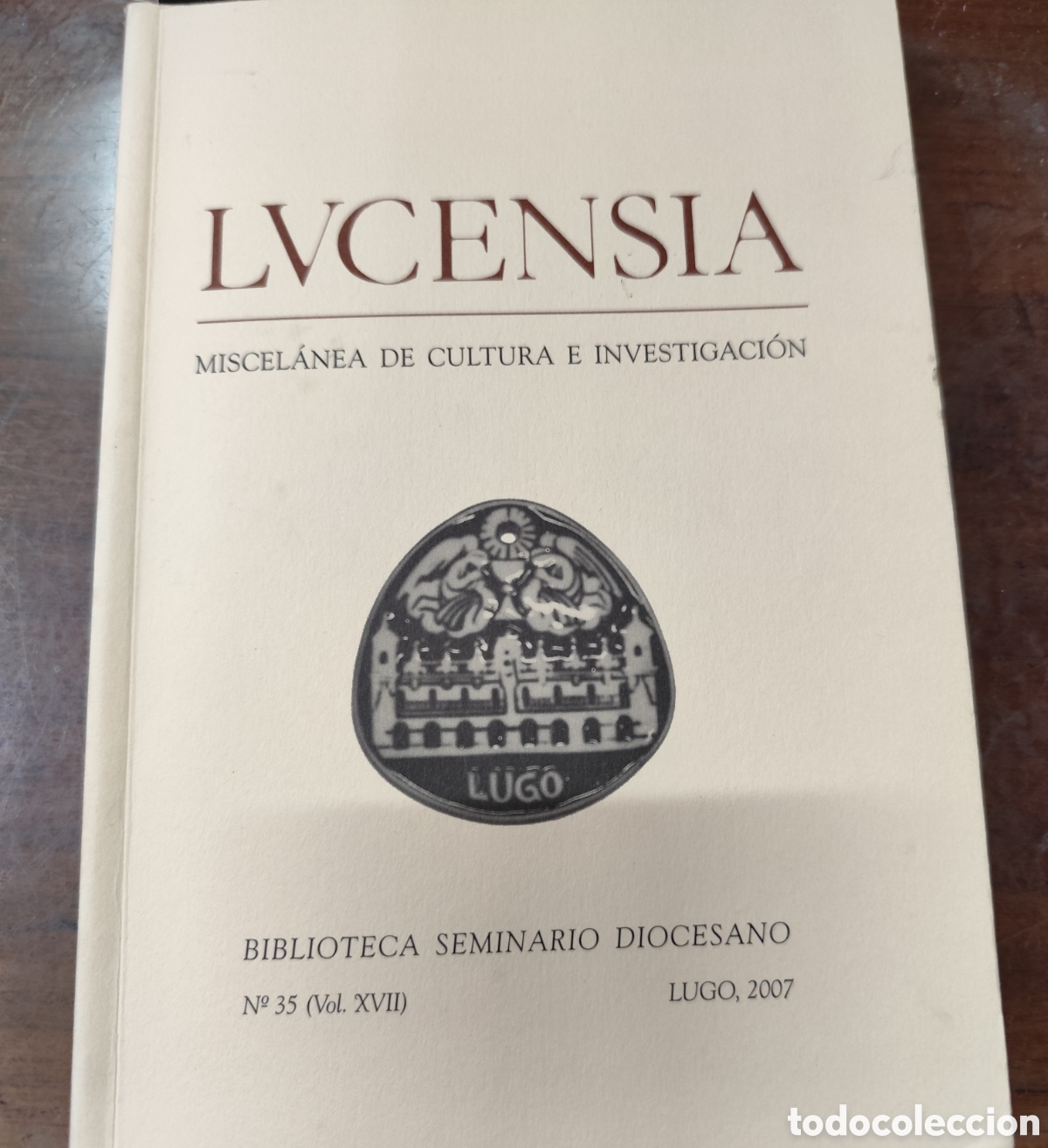 books: LVCENSIA. Miscelanea de cultura e investigaci&oacute;n n&ordm; 35. Biblioteca Seminario Diocesano 2007. Galicia