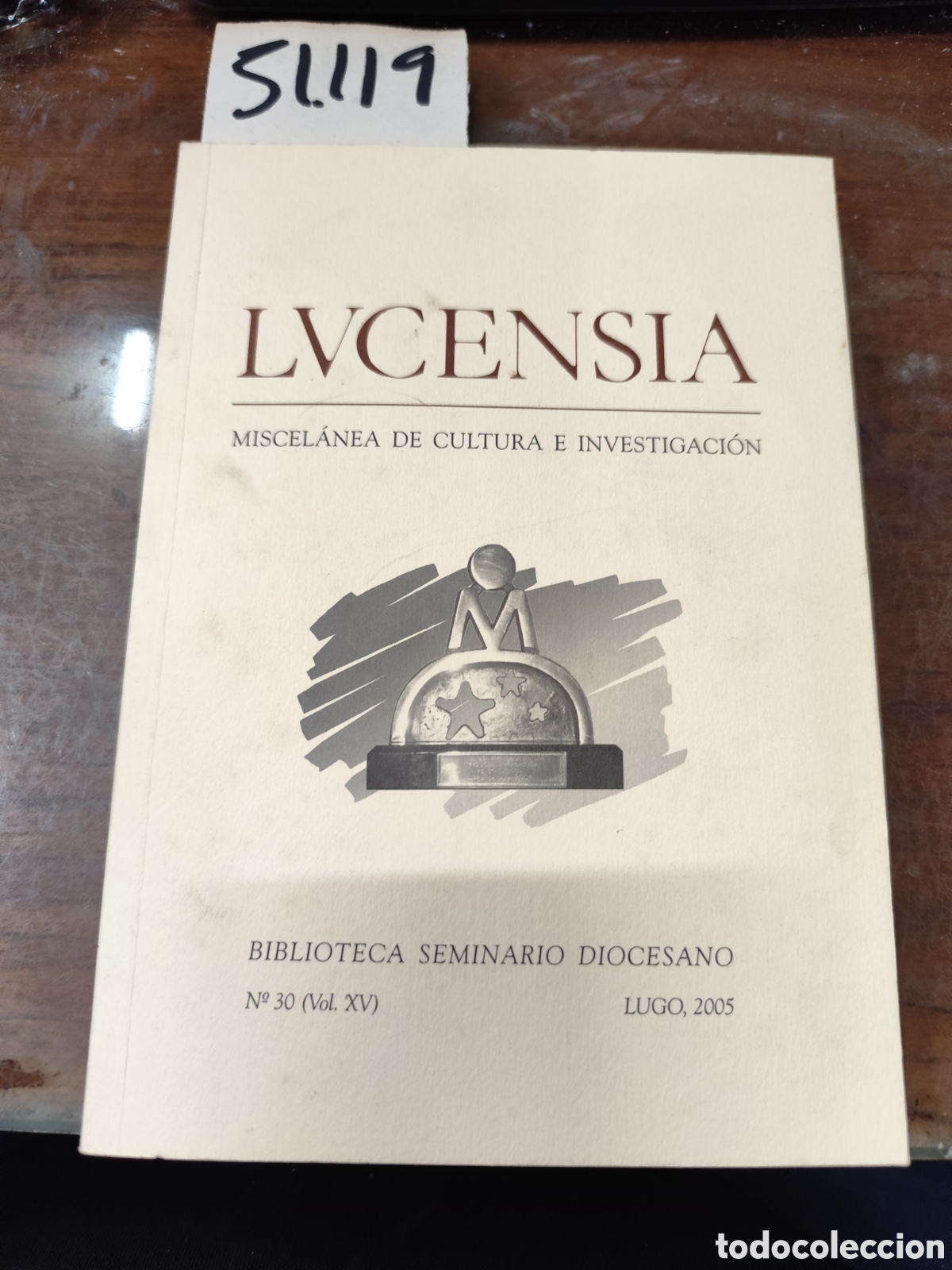books: LVCENSIA. Miscelanea de cultura e investigaci&oacute;n n&ordm; 30. Biblioteca Seminario Diocesano 2005. Galicia