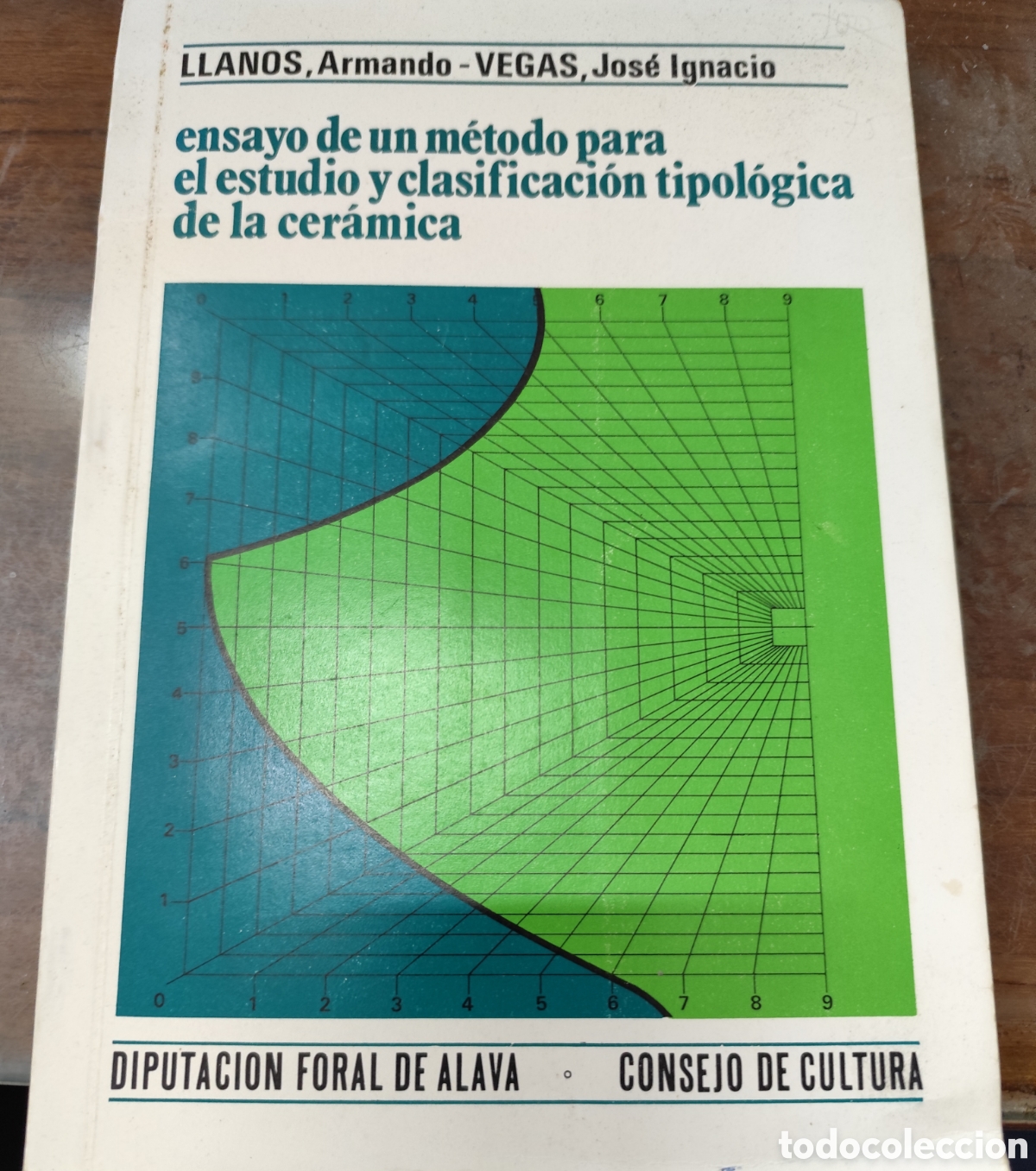 books: ENSAYO DE UN METODO PARA EL ESTUDIO Y CLASIFICACION TIPOLOGICA DE LA CERAMICA - LLANOS,Armando y VEG