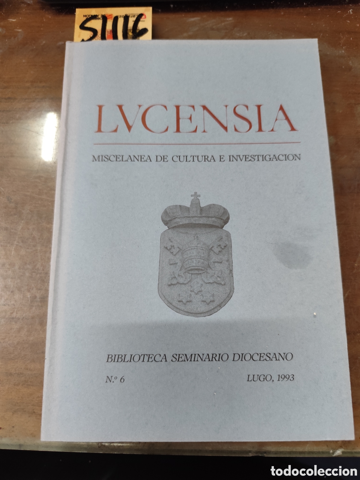 books: LVCENSIA. Miscelanea de cultura e investigaci&oacute;n n&ordm; 10. Biblioteca Seminario Diocesano 1995. Galicia