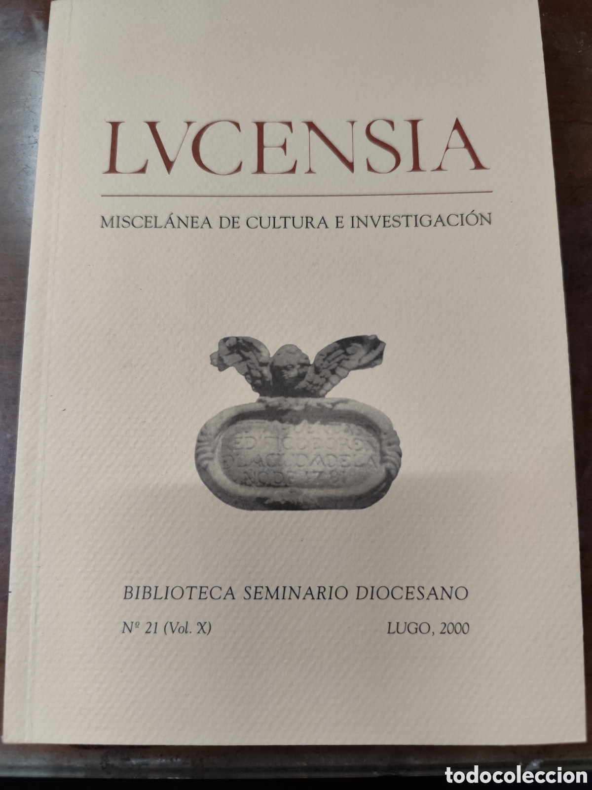 Libros: LVCENSIA. Miscelanea de cultura e investigaci&oacute;n n&ordm; 21. Biblioteca Seminario Diocesano 2000. Galicia