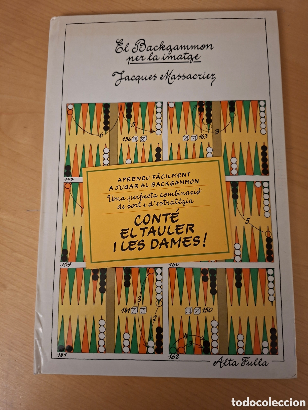 Libros: EL Backgammon pero la imagen de Jacques Massacrier