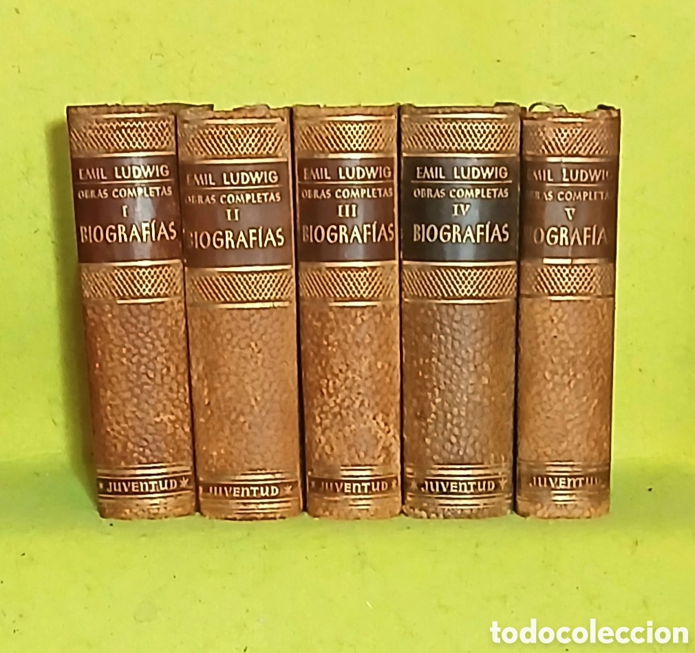 Libros: Emil Ludwig, obras completas