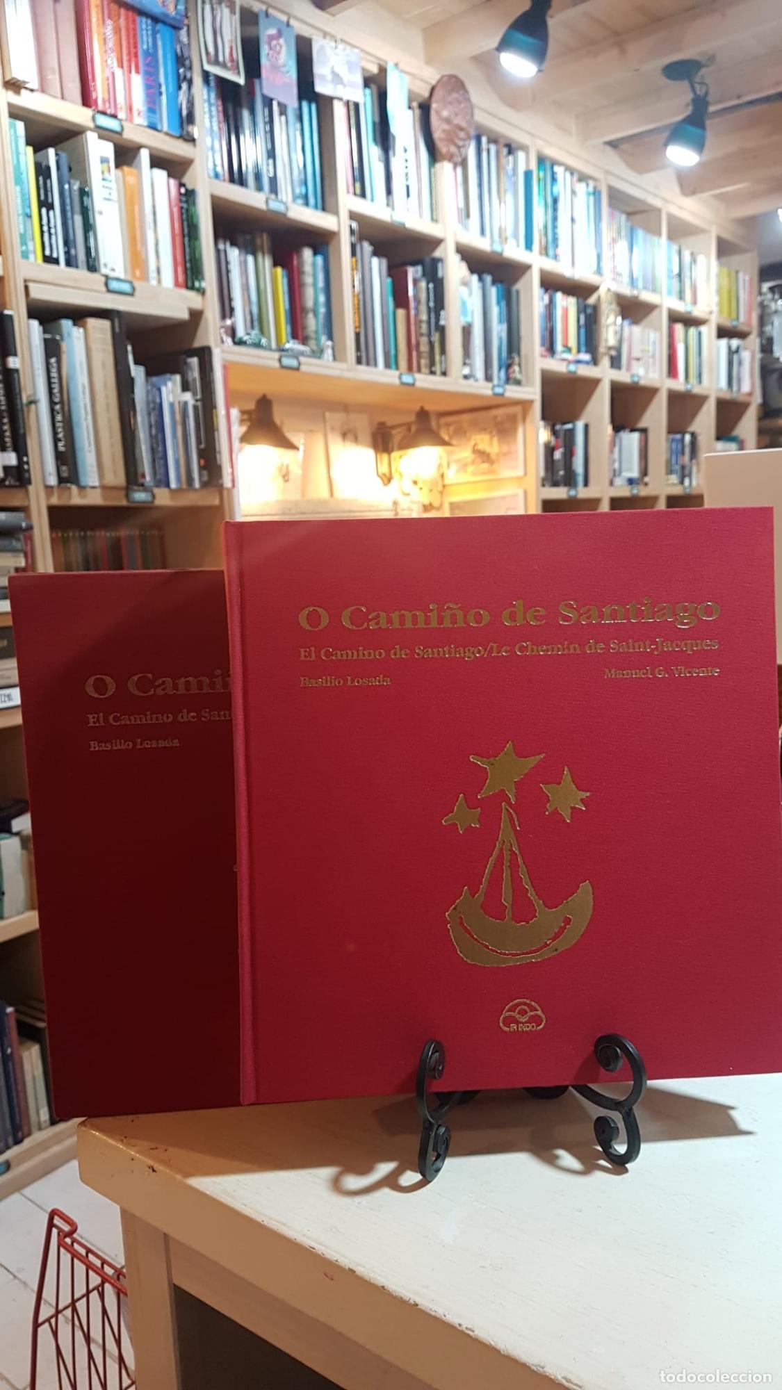 Libros: O cami&ntilde;o de Santiago (edici&oacute;n luxo) - Basilio Losada, Manuel G. Vicente