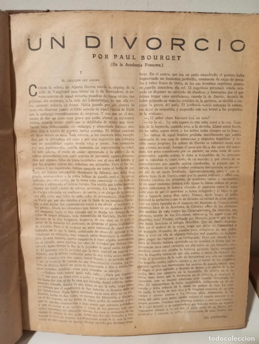 Libros: EL DIVORCIO - Bourget, Paul - Foto 2