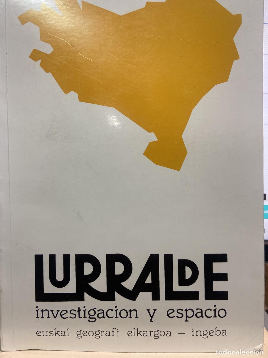 Libros: LURRALDE, INVESTIGACI&Oacute;N Y ESPACIO 11. - VV.AA.