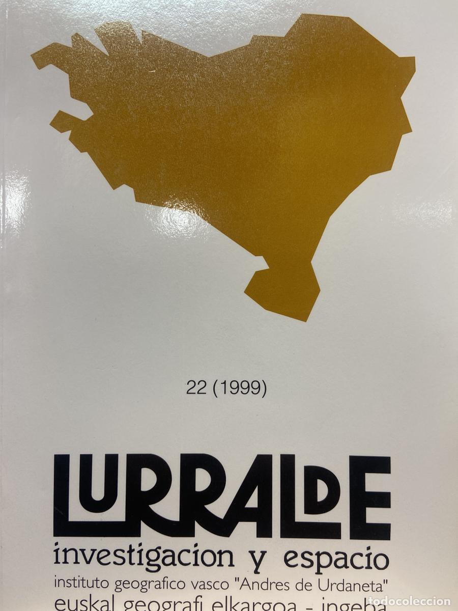 Libros: LURRALDE INVESTIGACI&Oacute;N Y ESPACIO 22. - VV.AA.
