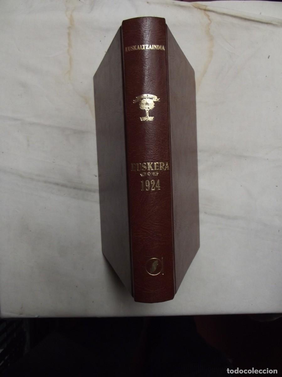 Libros: EUSKERA 1924 EUSKALTZAINDIA ( REEDICION CON LA COOPERACION DE SENDOA ) - Foto 2