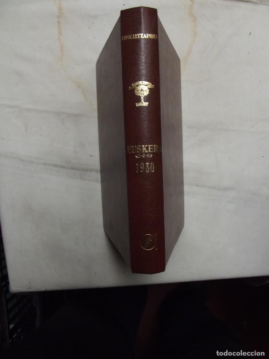Libros: EUSKERA 1930 EUSKALTZAINDIA ( REEDICION CON LA COOPERACION DE SENDOA ) - Foto 2