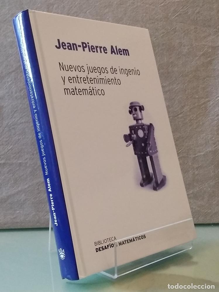 Libros: (NUEVO) Nuevos juegos de ingenio y entretenimiento matem&aacute;tico - Jean-Pierre Alem