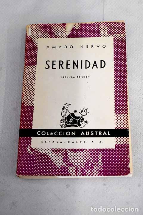 Libros: Serenidad: Nervo, Amado.- Nervo, Amado