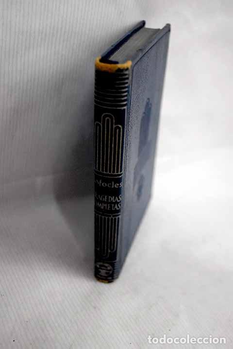 Libros: Tragedias completas: S&oacute;focles.- S&oacute;focles