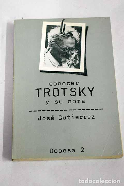 Livros em segunda m&atilde;o: Conocer Trotsky y su obra.- Guti&eacute;rrez &Aacute;lvarez, Jos&eacute;