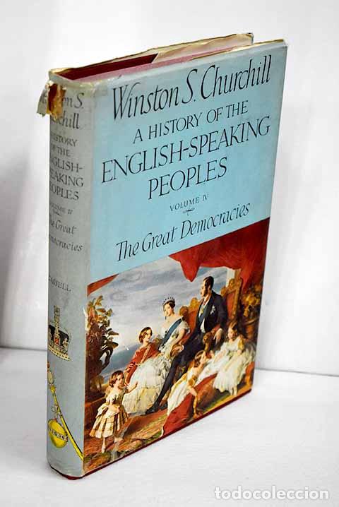 Livros em segunda m&atilde;o: A history of the english speaking peoples, tomo IV.- Churchill, Winston