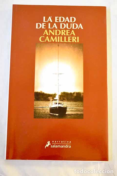 Libros: La edad de la duda: Camilleri, Andrea.- Camilleri, Andrea