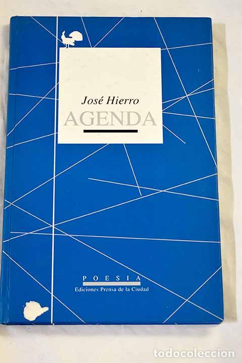 Libros: Agenda: Hierro, Jos&eacute;.- Hierro, Jos&eacute;