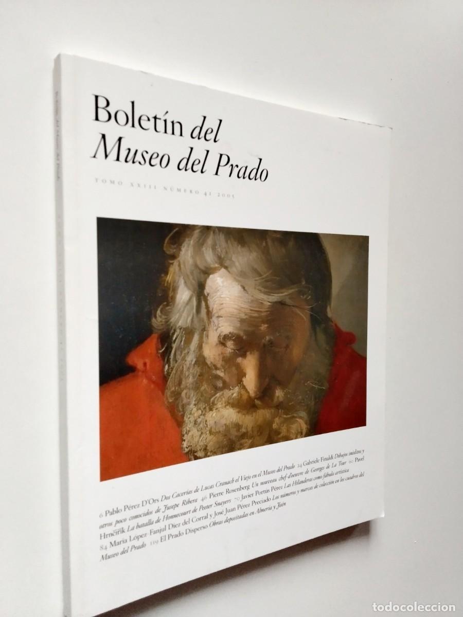 books: VV. AA. - Bolet&iacute;n del Museo del Prado. Tomo XXIII. N&uacute;mero 41. 2005