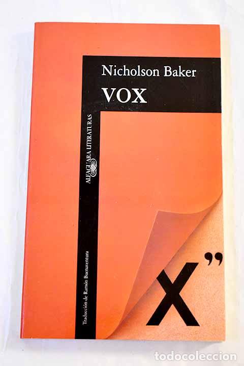 Libros: Vox: Baker, Nicholson.- Baker, Nicholson