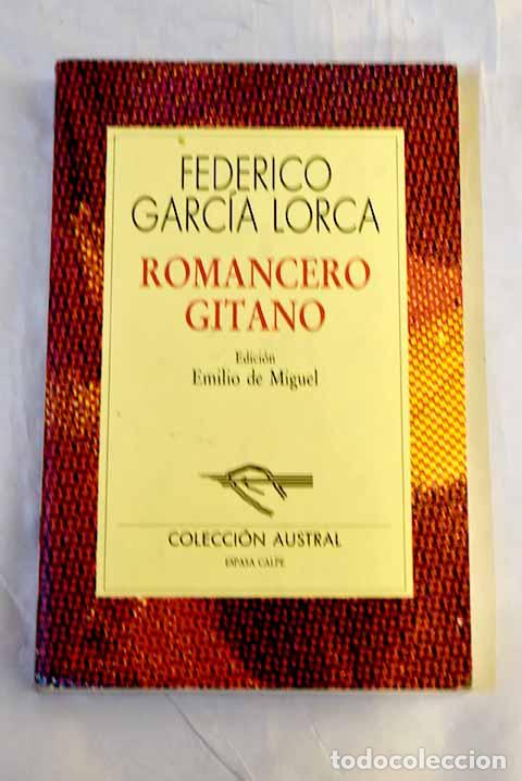 Libros: Romancero gitano: Garc&iacute;a Lorca, Federico.- Garc&iacute;a Lorca, Federico