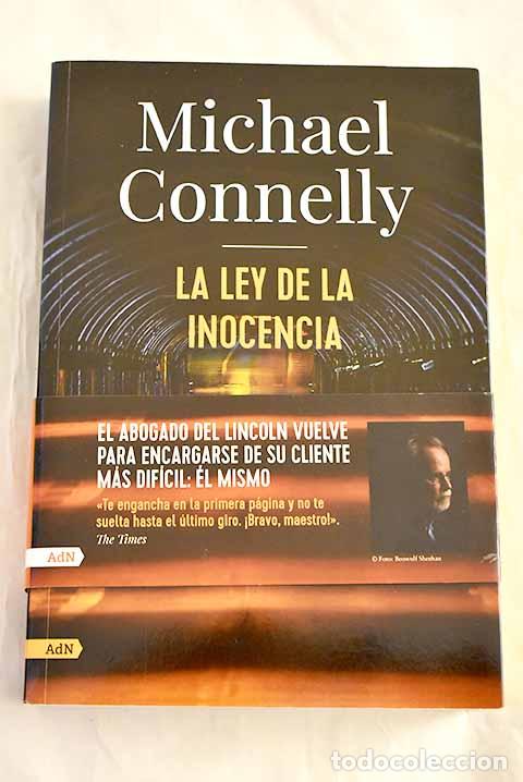 Libros: La ley de la inocencia.- Connelly, Michael