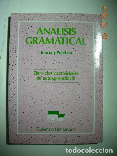 Livros em segunda m&atilde;o: An&aacute;lisis gramatical- 9788471434371