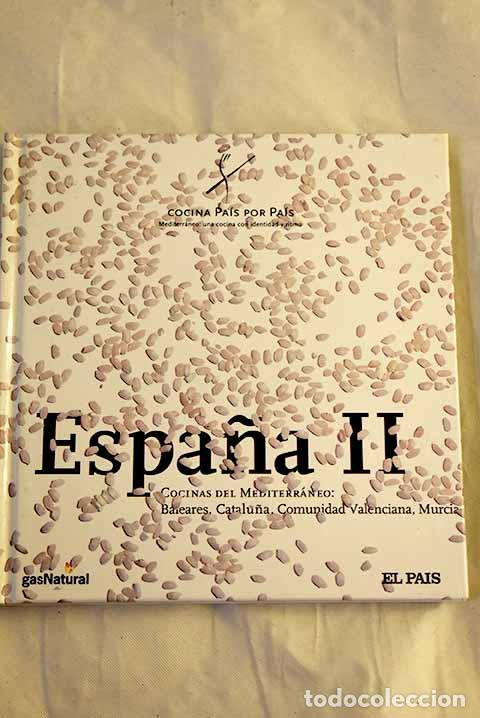 Livros em segunda m&atilde;o: Espa&ntilde;a, tomo 2. Cocinas del Mediterr&aacute;neo: Baleares, Catalu&ntilde;a, Comunidad Valenciana, Murcia