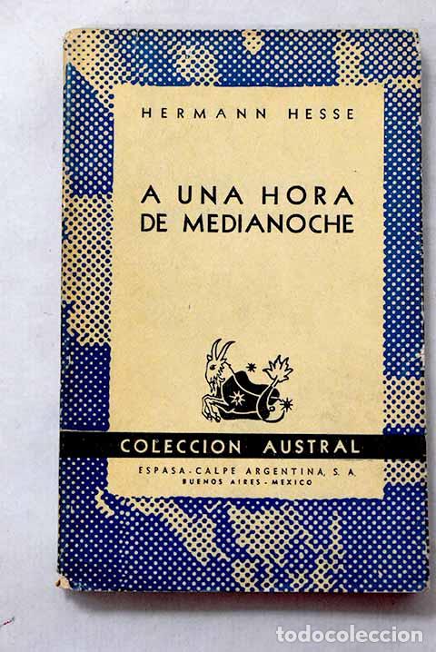 Libros: A una hora de medianoche.- Hesse, Hermann