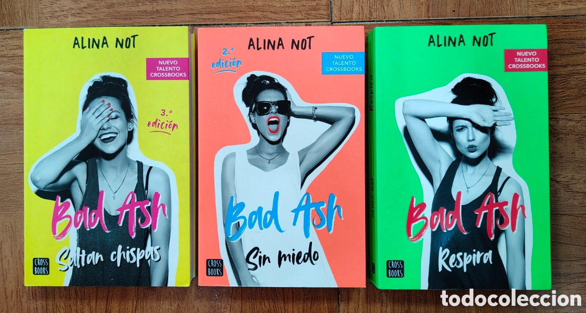 B&uuml;cher: Trilog&iacute;a Bad Ash � 3 Vol&uacute;menes (1-2-3) � Cross Books - Alina Not