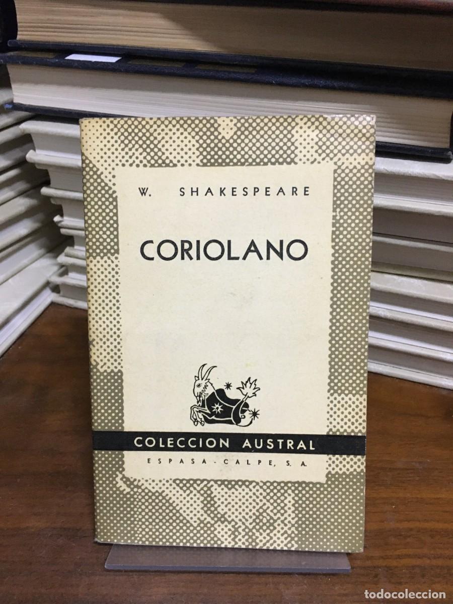 Libros: Coriolano W. Shakespeare