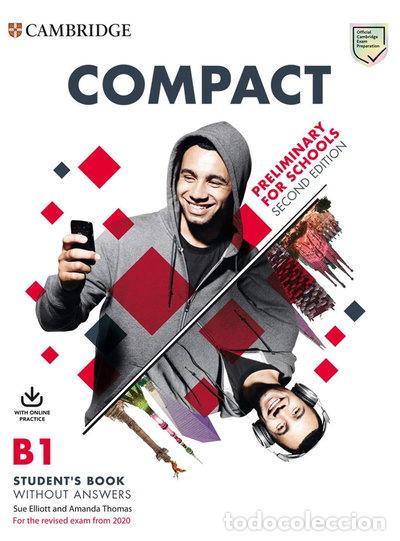 books: Compact Preliminary for Schools Student's Book Without Answers with Online Pr...- 9781108616195