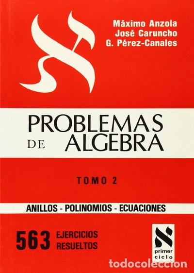 Livros em segunda m&atilde;o: Problemas de &aacute;lgebra- 9788430064175