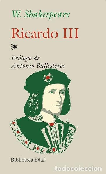 Libros: Ricardo III- 9788495882233