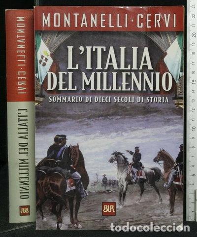 Libros: L'Italia del millennio. Sommario di dieci secoli di storia- 9788817128063