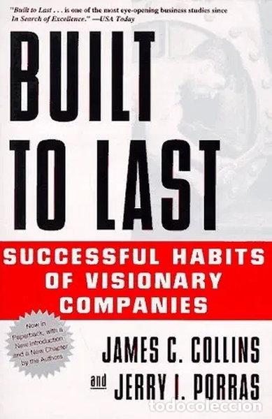Libros: Built to Last: Successful Habits of Visionary Companies- 9780887307393