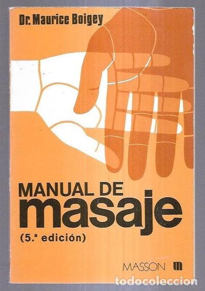 Libros: Manual de masaje- 9788431101480