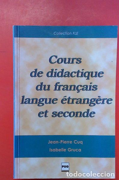 Libros: Cours de didactique du fran&ccedil;ais langue &eacute;trang&egrave;re et seconde- 9782706110825 - Foto 1
