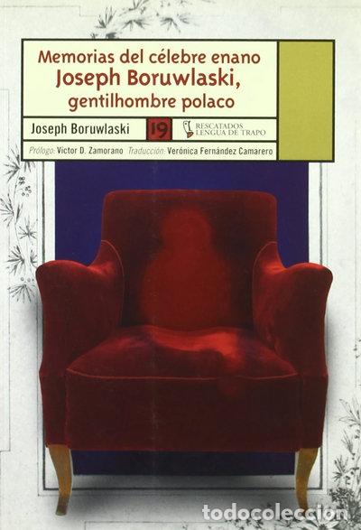 Libros: Memorias del c&eacute;lebre enano Joseph Boruwlaski- 9788483810811