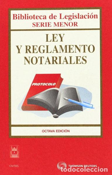 B&uuml;cher: Ley y Reglamento Notariales- 9788447032457