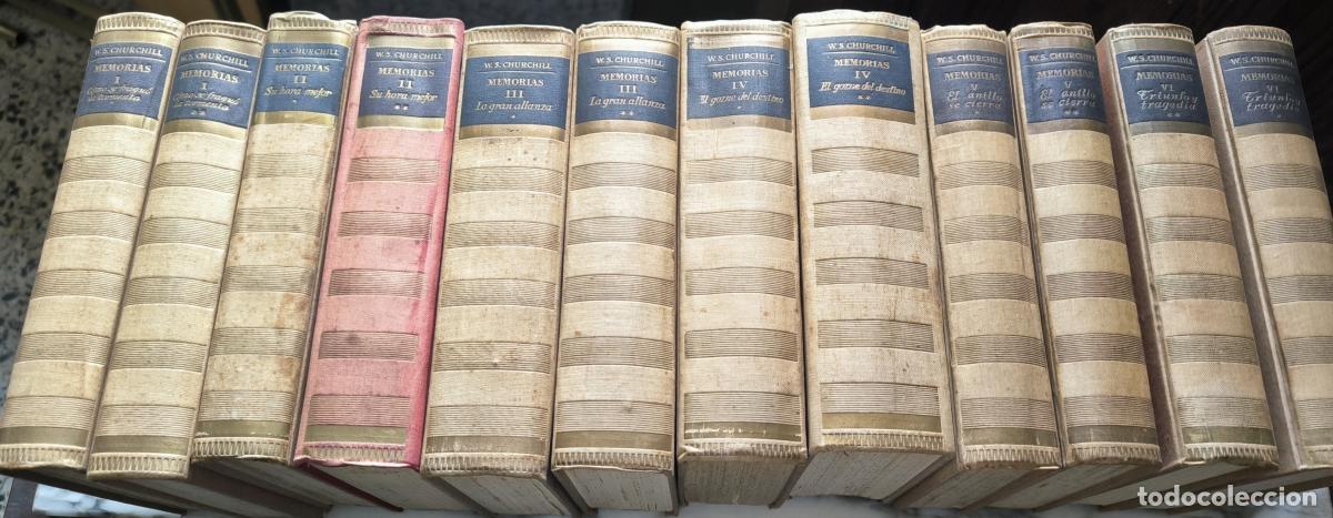 Libros: Memorias: La Segunda Guerra Mundial obra completa 12 tomos - Winston S. Churchill