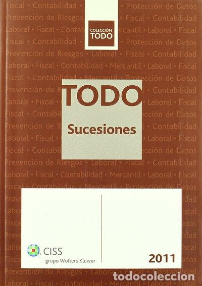 Libros: Todo Sucesiones 2011- 9788499542836