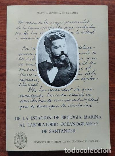 Libri di seconda mano: De la Estaci&oacute;n de Biolog&iacute;a Marina al Laboratorio Oceanogr&aacute;fico de Santander- 9788450538250