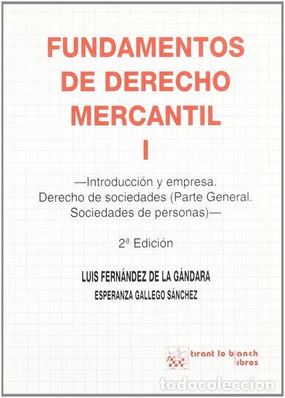 Livres: Fundamentos de derecho mercantil I- 9788484420613