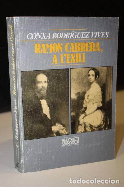 books: Ramon Cabrera a l'exili- 9788478260294