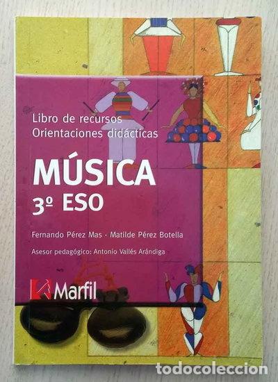 Livres: M&uacute;sica, 3&ordm; ESO. Libro de recursos. Orientaciones did&aacute;cticas- 9788426809049
