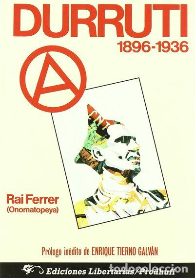 Libros: Durruti 1896-1936- 9788479543068