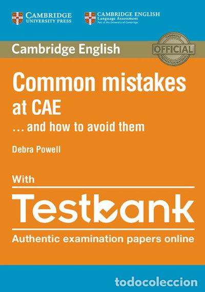 Libros: Common Mistakes at CAE&hellip; and How to Avoid Them- 9781316629321