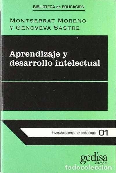 Libros: Aprendizaje y desarrollo intelectual- 9788474320923